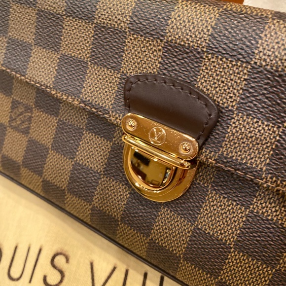 Authentic Louis Vuitton Damien Ebene shoulder clutch - Picture 5 of 16